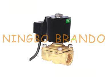 1/2 Inch Bawah Air Kuningan Solenoid Valve IP68 Untuk Air Mancur Musik 24VDC 220VAC