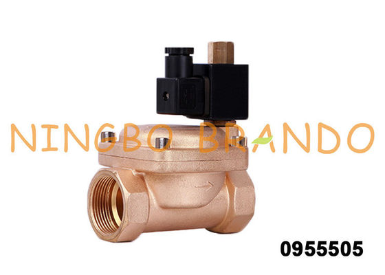 1 '' Biasanya Dibuka 0955505 Kuningan Industri Air Kontrol Solenoid Valve