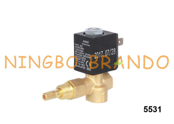 Gas Batubara Alam Aliran Disesuaikan Kuningan Solenoid Valve 5531 CEME Tipe 220V AC 24V DC