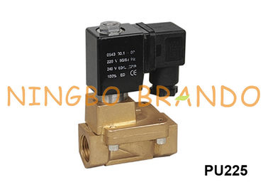2/2 Way NC Shako Jenis Kuningan Solenoid Valve 3/4 '' PU225-03 1/2 '' PU225-04 220 V 24 V