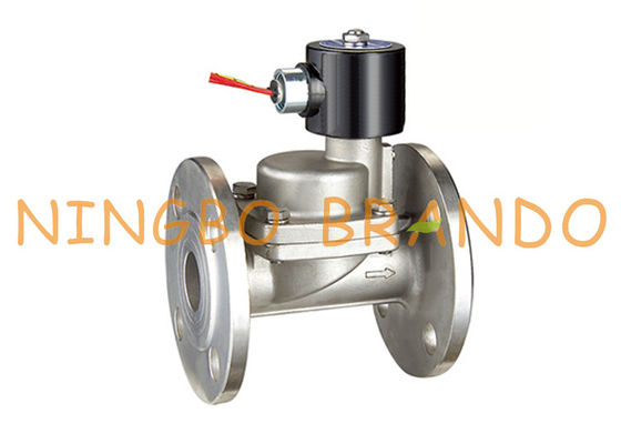 PS-25JF 1 '' Flange Piston Pilot Dioperasikan Steam Stainless Steel Solenoid Valve 24VDC 220VAC