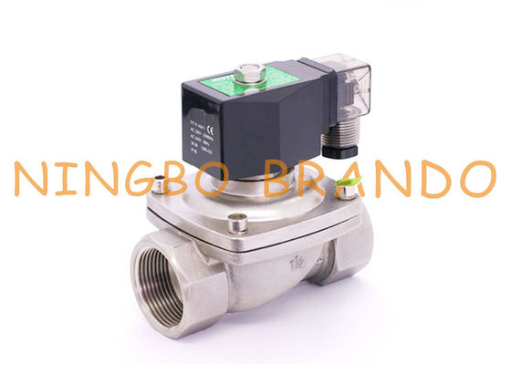 1 '' CKD Jenis Air Biasanya Tertutup Stainless Steel Solenoid Valve ADK11-25