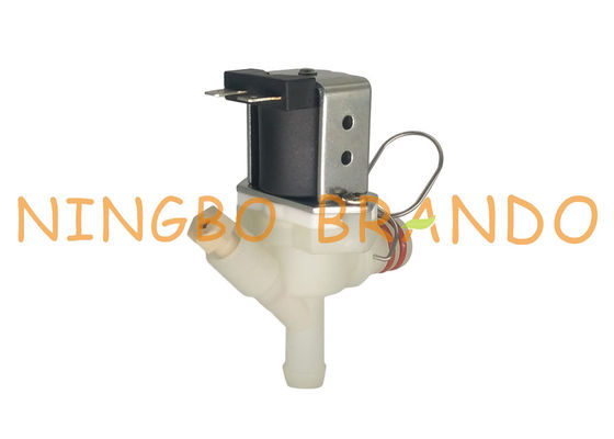 Adjustable Air Inlet Plastik Solenoid Valve Untuk Mesin Kopi 24VDC 220VAC