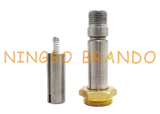 Bagian Katup Pembuangan Otomatis Kuningan M20 Kursi Perakitan Tabung Solenoid Stainless Steel