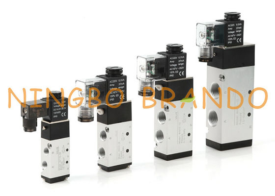 5/2 Way Single Solenoid Pneumatic Solenoid Valve 5 Arah 2 Posisi