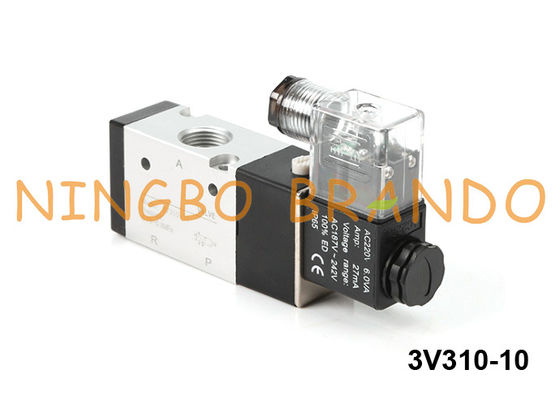 3V310-10 Katup Solenoid Pneumatik Jenis Airtac 3 Arah 220VAC 24VDC