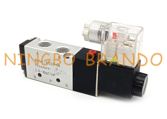 4V210-08 1/4 `` Inch 5/2 Way Air Control Pneumatic Solenoid Valve