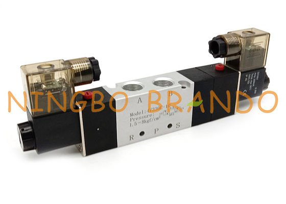 4V330C-10 3/8 `` 5/3 Way Closed Center Pneumatic Solenoid Valve