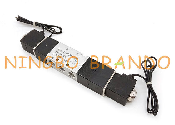 AirTAC Tipe 4V130C-06 5 Way 3 Posisi Pneumatic Solenoid Valve