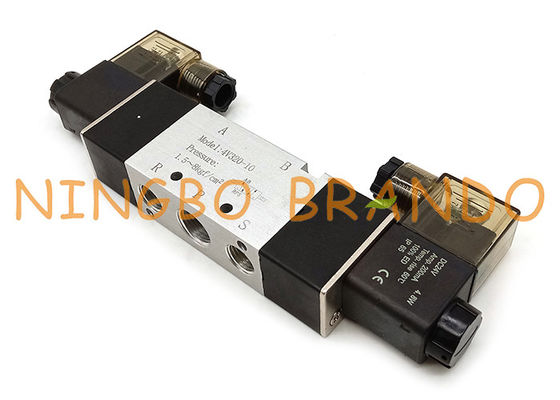 Airtac Tipe 4V320-10 3/8 '' 5/2 Way Terminal Pneumatic Solenoid Valve