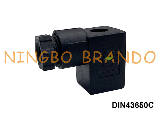 DIN 43650 Tipe C Solenoid Valve Coil Plug Connector IP65 DIN43650C